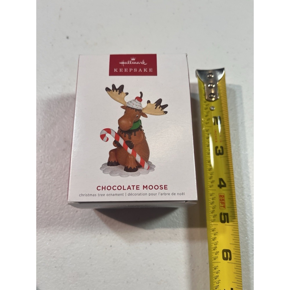 Hallmark Ornament Chocolate Moose And Skip South Pole Pals NIB